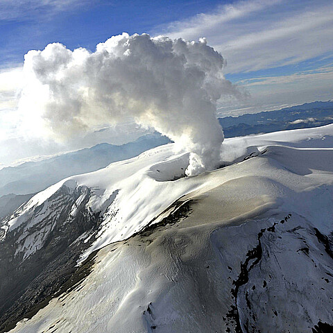 Volcán nevado del Ruíz