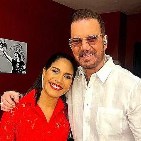 Los músicos cubanos compartieron un especial momento 