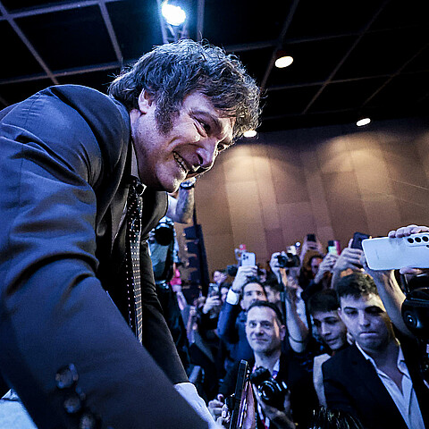 Javier Milei gana fuerza en las elecciones