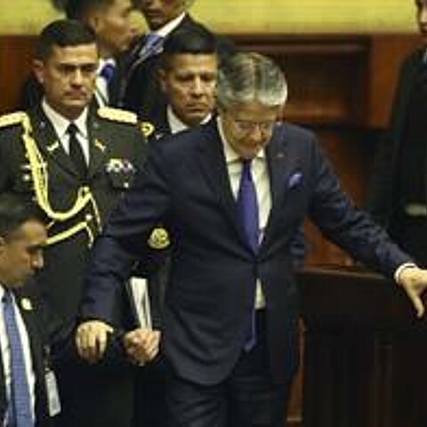 Ecuadorian President Guillermo Lasso 