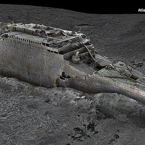 The current condition of the Titanic wreck, unmasked by 3D scans, shows large sections that have collapsed.
