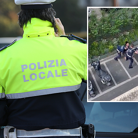 Detienen a transexual por exhibición obscena y amenazar a niños en un colegio de Italia