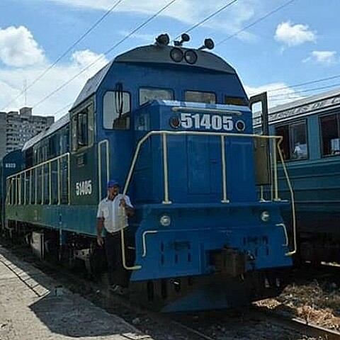 Tren que cubre el trayecto entre La Habana y Artemisa.