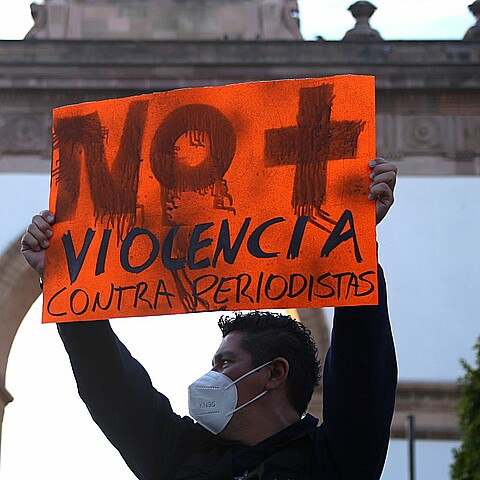 Violencia contra periodistas en México