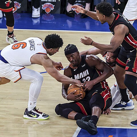 El Heat no pudo derrotar a los Knicks en el Madison Square Garden de Nueva York