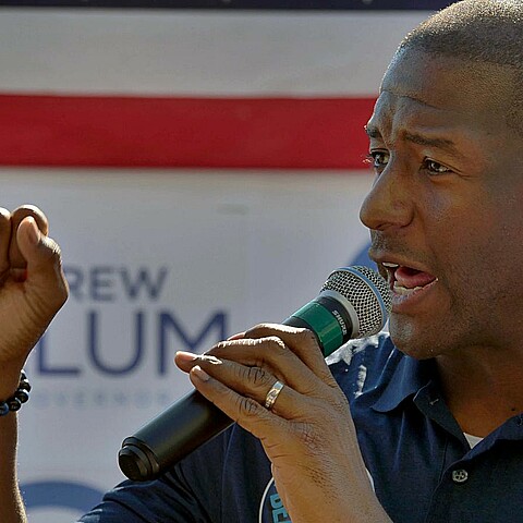 Demócrata Andrew Gillum
