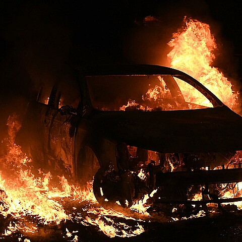 Francia sumida en la violencia