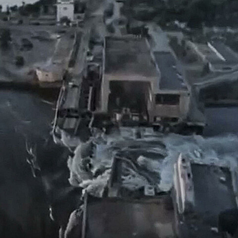 Se Inunda ciudad ucraniana