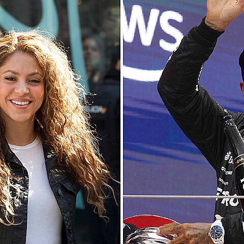 La cantante colombiana y el corredor de Fórmula volvieron a destapar rumores de romance