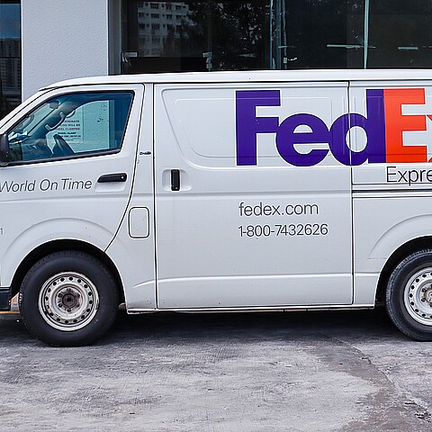 FedEx van
