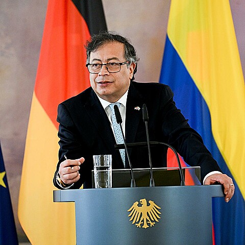 Gustavo Petro en Alemania