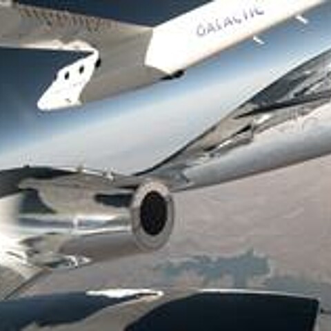 Virgin Galactic's first commercial flight