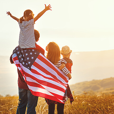 Familia estadounidense
