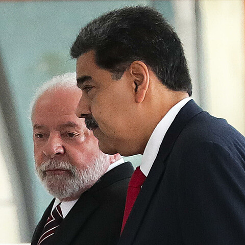 Luiz Inácio Lula da Silva y Nicolás Maduro