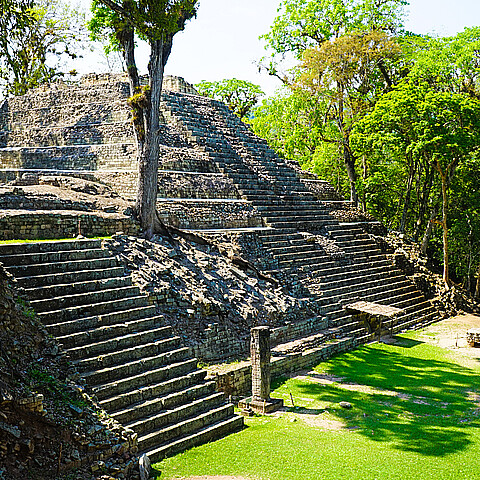 Maya archeological site
