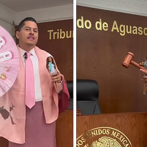 El "magistrade" mexicano causó sensación en TikTok