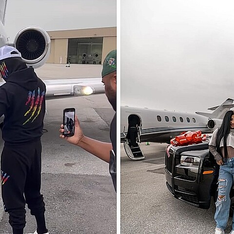 El rapero sorprendió a la dominicana con regalos millonarios en su cumpleaños