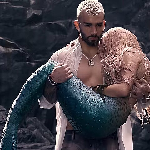 La cantante colombiana sufrió un accidente durante la grabación de un video