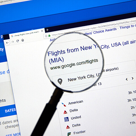 Google Flights para encontrar vuelos baratos