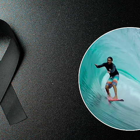 El famoso surfista murió desangrado en el mar 