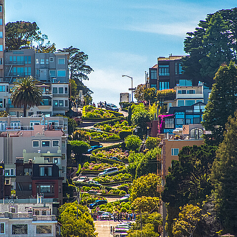 San Francisco hill