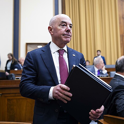 Mayorkas comparece en el Congreso