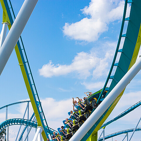 Fury 325 at Carowinds amusement park 