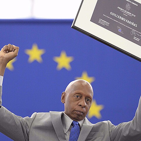 Guillermo Fariñas en huelga de hambre