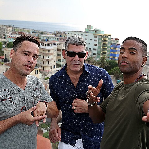 La banda cubana Orishas en una foto de archivo 