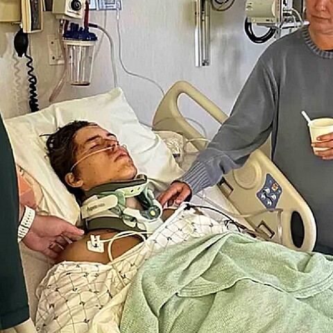 El joven influencer sobrevivió a una terrible caída en Hawái