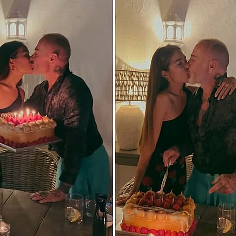 El multimillonario italiano celebró su cumpleaños junto a su familia