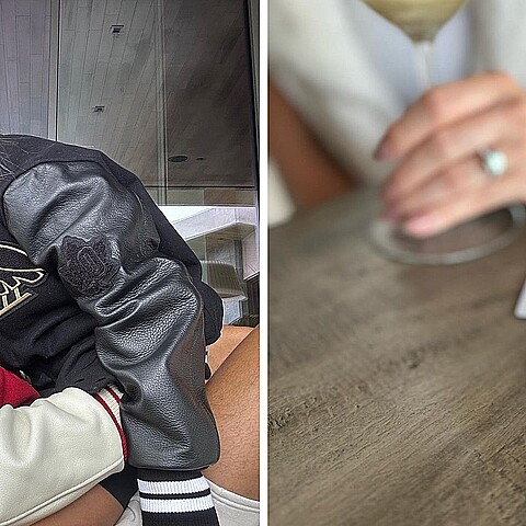 El colombiano se habría comprometido con su novia 