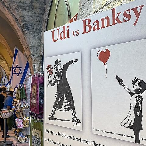 Udi, pintor antiBansky