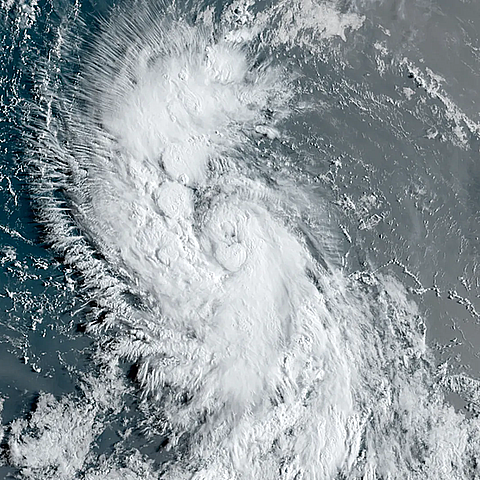 Tropical Storm Lee developing in the Caribbean 