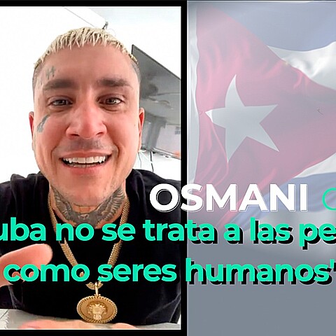 El artista cubano denunció la dictadura que ahoga a su país