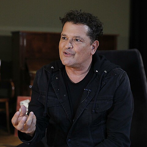 El músico colombiano durante una entrevista con EFE.