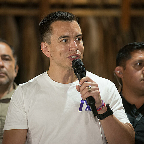 Noboa presidente de Ecuador