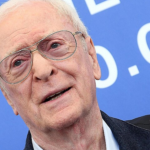 El actor británico durante una presentación de Cine en Venecia 