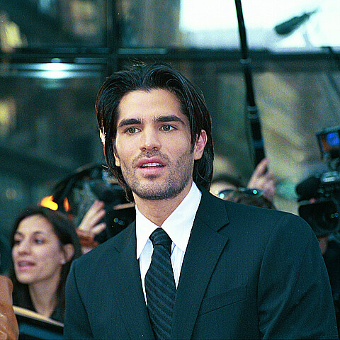 A young Eduardo Verastegui appears at the New York premiere of "Chasing Papi" in 2003