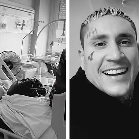 Osmani García compartió una feliz noticia sobre su esposa 