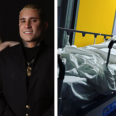 El artista compartió detalles de una delicada operación que recibió su esposa 