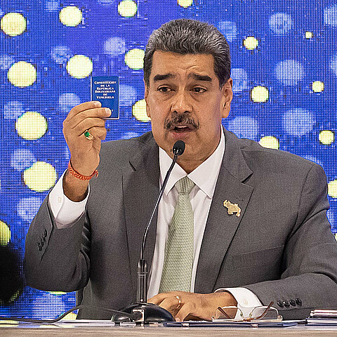 El dictador venezolano Nicolás Maduro