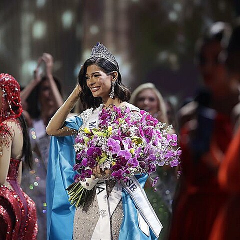 Miss Nicaragua Sheynnis Palacios who won the 2023 Miss Universe title
