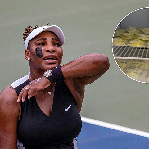 La campeona mundial donará su leche materna 