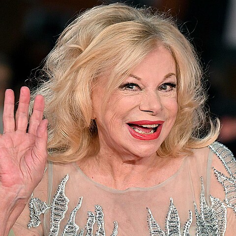 Imagen de 2019 de la actriz italiana Sandra Milo. 