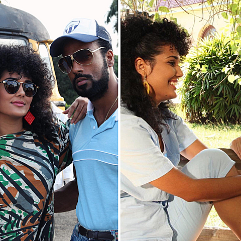 Camila Arteche sedempolvó imágenes de un rodaje muy especial 