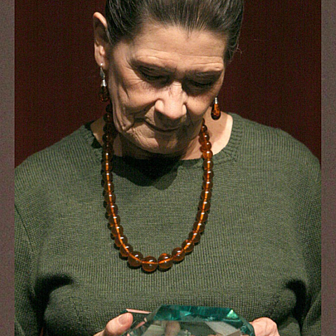 Fotografía de archivo de la actriz Ana Ofelia Murguia. 