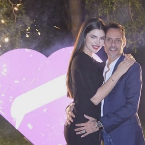 La pareja celebró su primer aniversario de bodas 