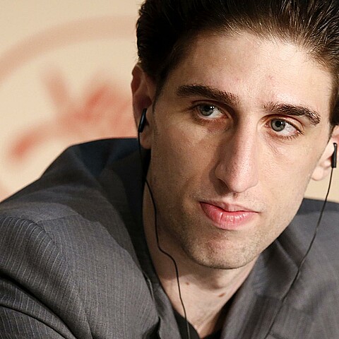 El actor Buddy Duress en una rueda de prensa por la presentación de la película "Good Time" 