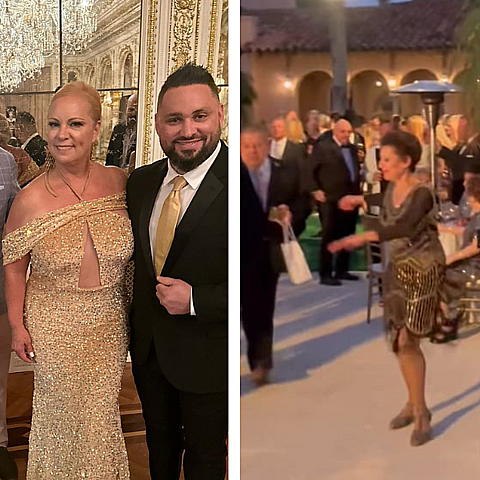 La agrupación cubana deleitó a todos los invitados de Trump